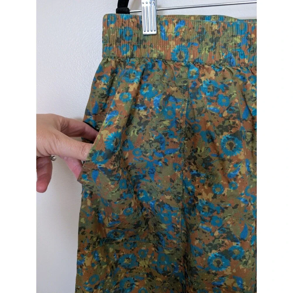 Lucy & Yak Trousers in Green Trix Floral Sz 30